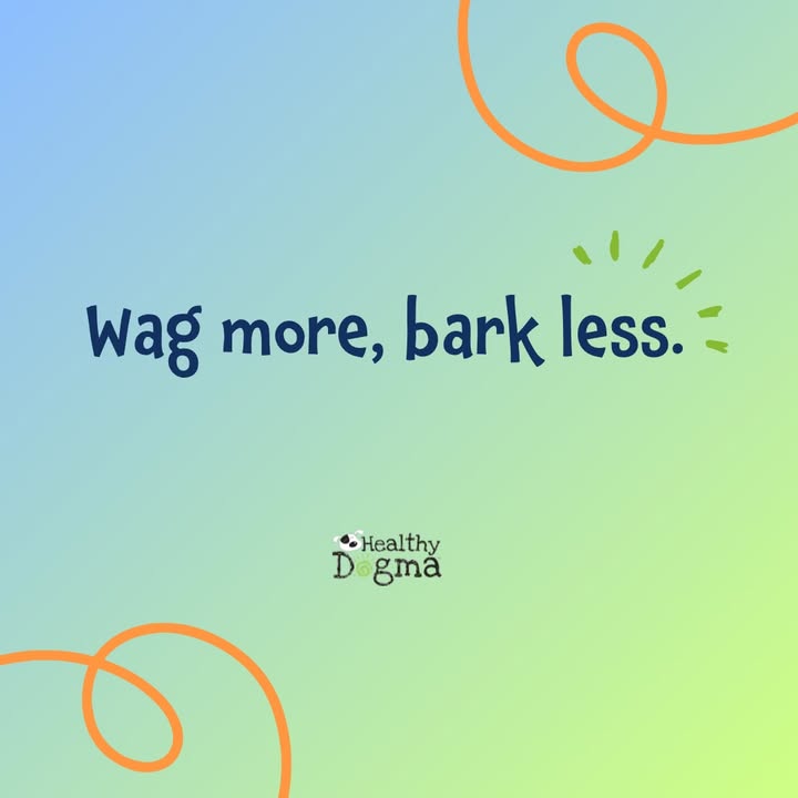 The secret to wagging more and barking less?