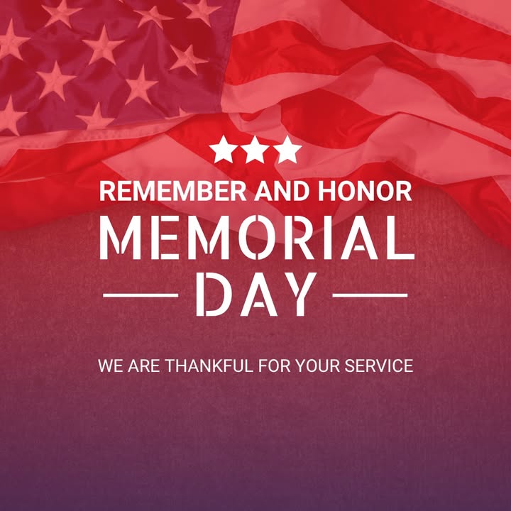 This Memorial Day, we remember and honor the brave men and women who made the ultimate sacrifice for our country