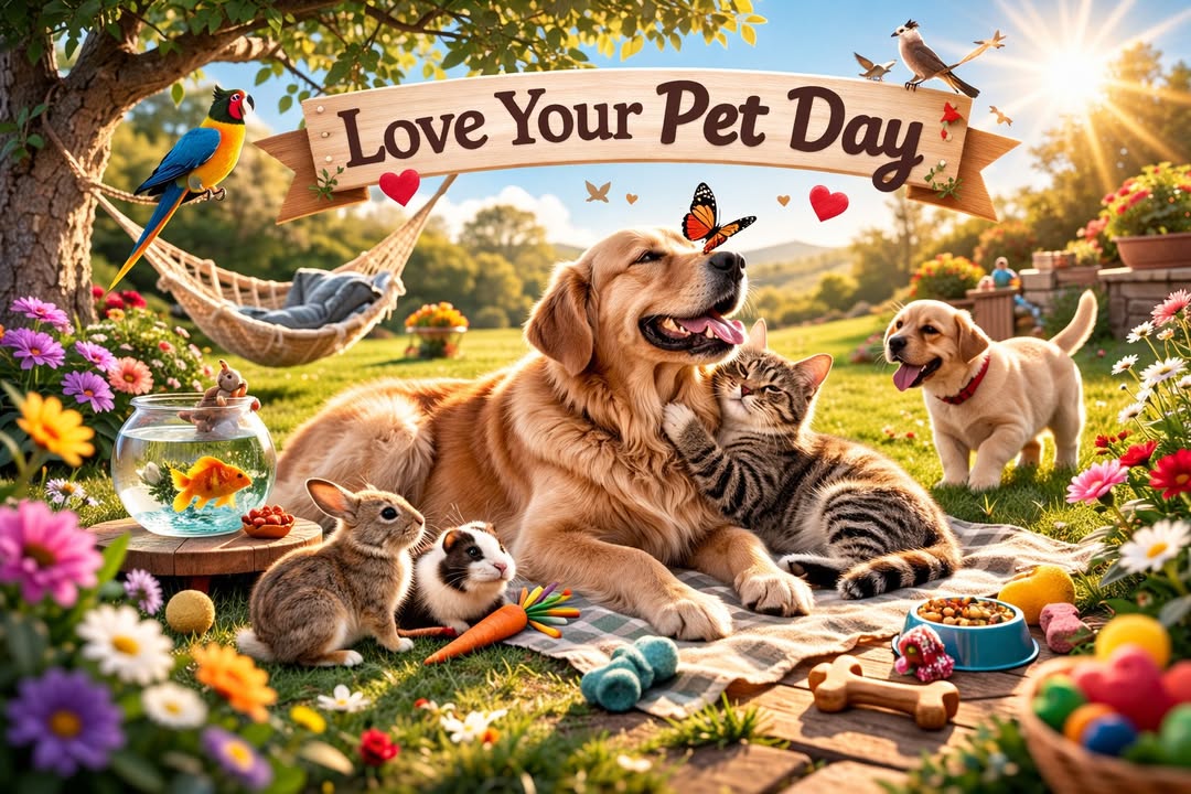 Happy Love Your Pet Day!