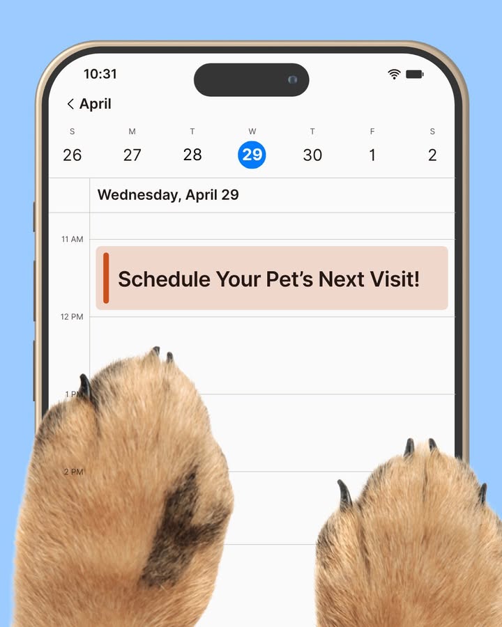 Is your pet due for a checkup?